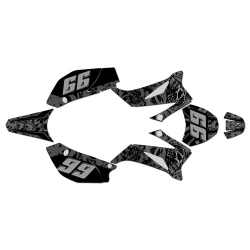 ssr sr125tr graphics kit 2021-2025 revolt series smoke