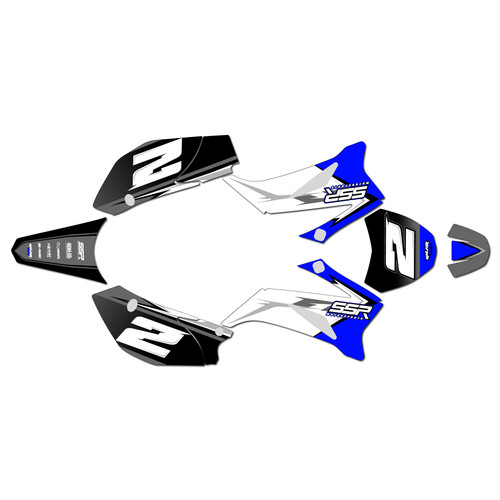 ssr sr140tr graphics kit 2021-2025 razor series blue