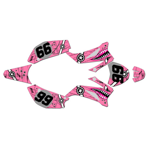 ssr sr160tr graphics kit 2021-2025 predator series pink