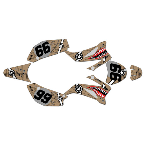 ssr sr160tr graphics kit 2021-2025 predator series tan