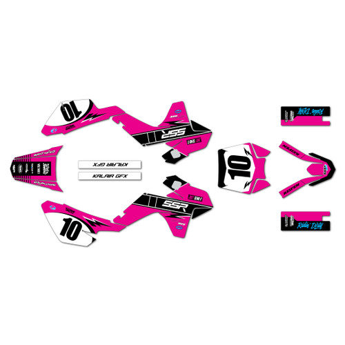 ssr sr70 graphics kit 2021-2026 speed series magenta