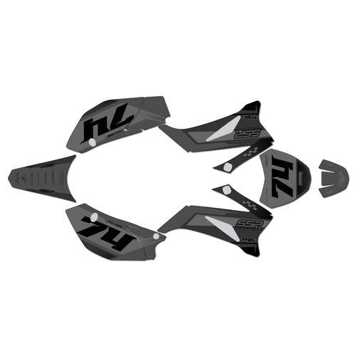 ssr sr160tr graphics kit 2021-2025 prestige series smoke