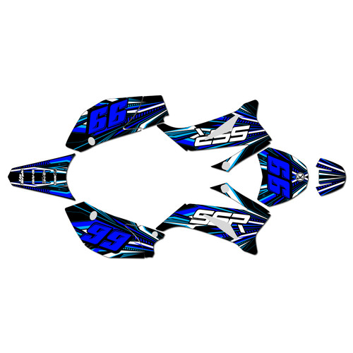 ssr sr160tr graphics kit 2021-2025 prime series blue