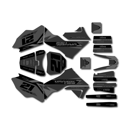 losi promoto graphics kit all years crew series smoke