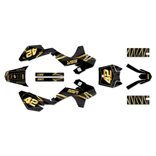 ssr sr110 graphics kit 2021-2026 whiplash series gold