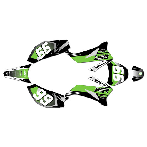 ssr sr160tr graphics kit 2021-2025 turbo series green