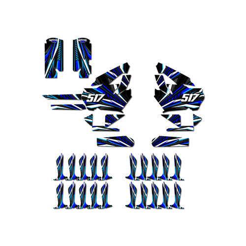 stacyc 20e graphics kit all years prime series blue