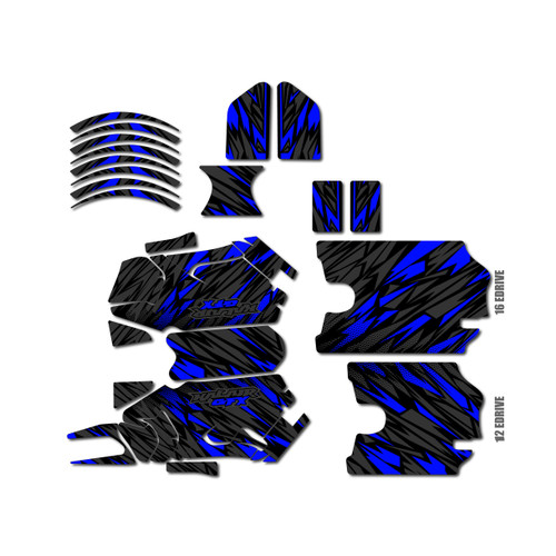 stacyc 16ebrushed graphics kit all years twitch series blue