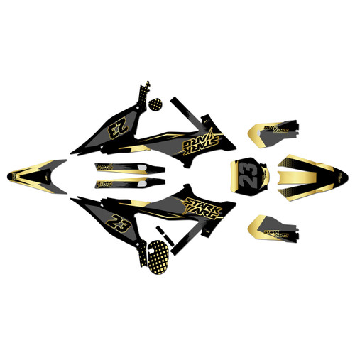 stark varg graphics kit all years evader series gold