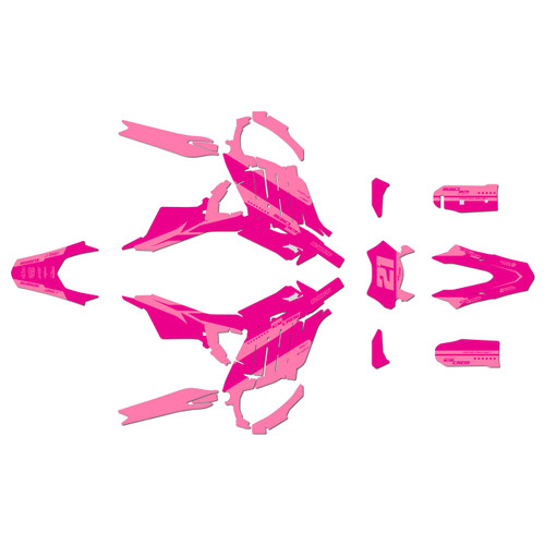 surron ultra-r graphics kit all years crew series magenta