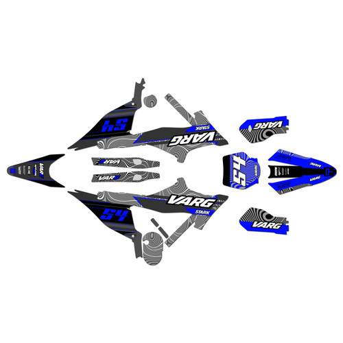 stark varg graphics kit all years greenstuff series blue