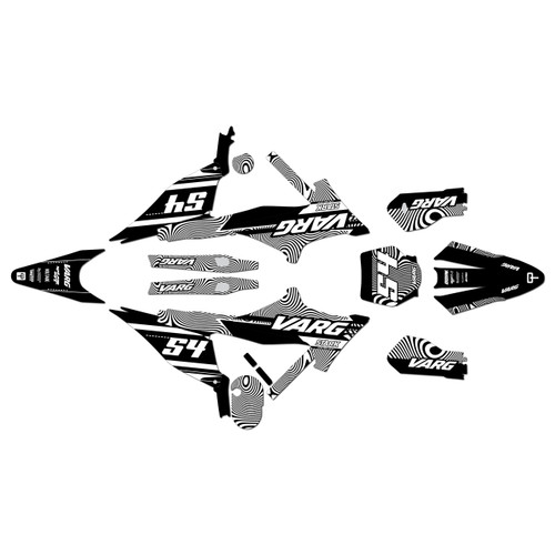 stark varg graphics kit all years greenstuff series white