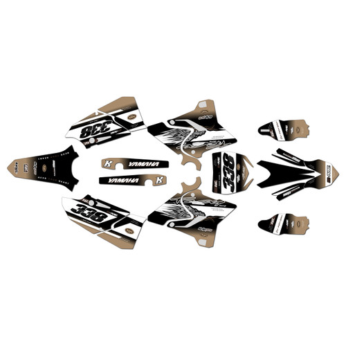 yamaha yz250x graphics kit 2016-2022 blitz series tan