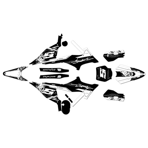 stark varg graphics kit all years night series white