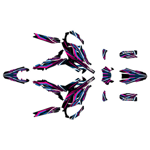 surron ultra graphics kit all years prime series magenta