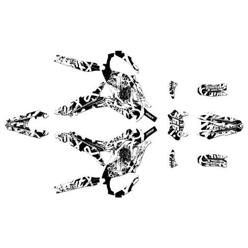 surron ultra graphics kit all years revolt series white