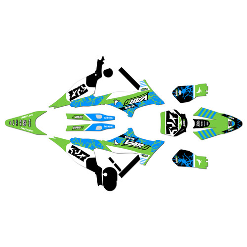 stark varg graphics kit all years rail series green