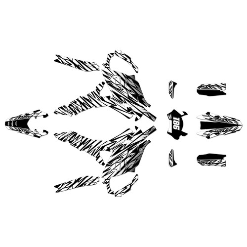 surron ultra graphics kit all years twitch series white