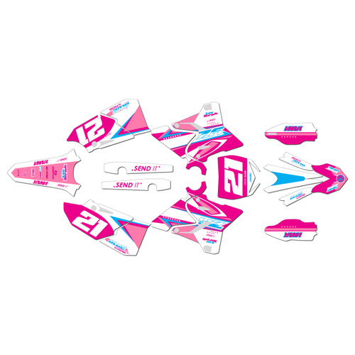 yamaha yz125x graphics kit 2020-2022 og-crew series magenta