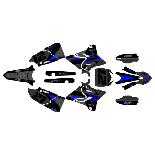 yamaha yz250x graphics kit 2016-2022 og-crew series blue