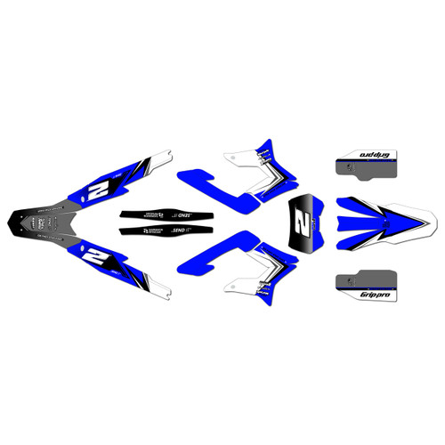 surron storm graphics kit all years razor series blue