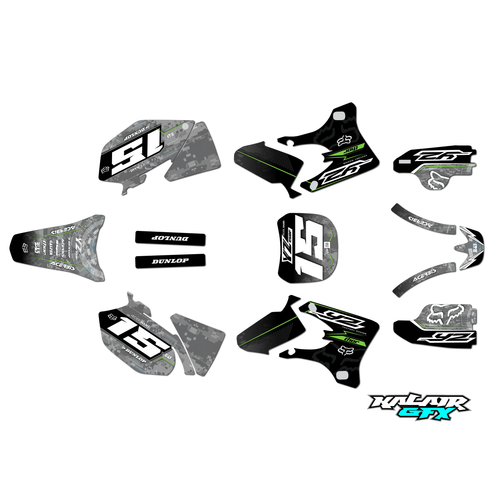 Graphics Kit for Yamaha YZ450F (2003-2005) Ominous Series