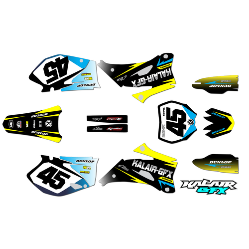 Graphics Kit for Yamaha YZ450F (2006-2009) Division Series