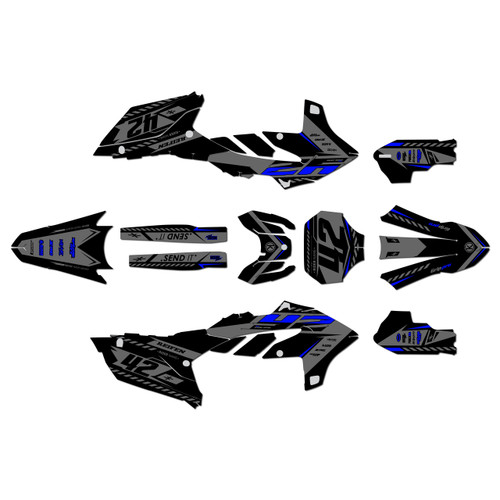 Yamaha YZ250FX Graphics Kit (2025-2026) Lethal | KalairGFX