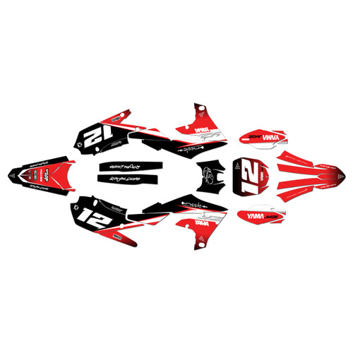 Yamaha YZ250FX Graphics Kit (2020-2024) Vendetta | KalairGFX