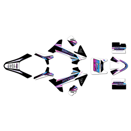 ktm sxe2 graphics kit 2024-2026 crew series magenta-shift