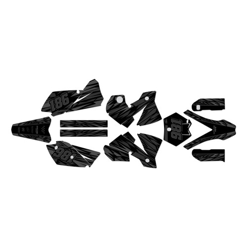 ktm 125sx graphics kit 2003-2004 twitch series smoke