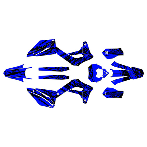 sherco 125 se graphics kit 2018-2023 patriot series blue