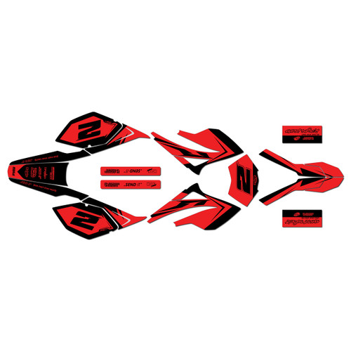beta rr 50 graphics kit 2006-2010 razor series red-shift