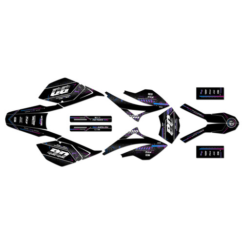 beta rr 50 graphics kit 2006-2010 rift series magenta