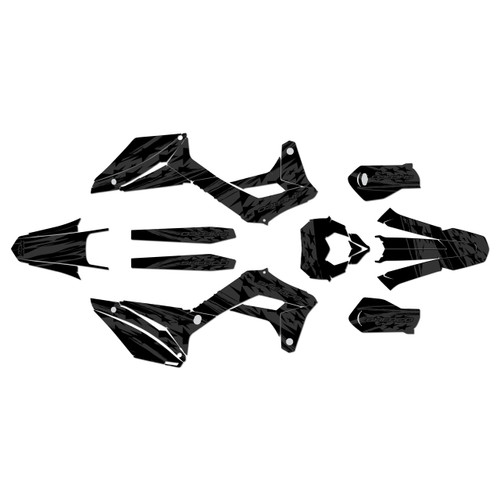 sherco 450 sef graphics kit 2017-2023 patriot series smoke