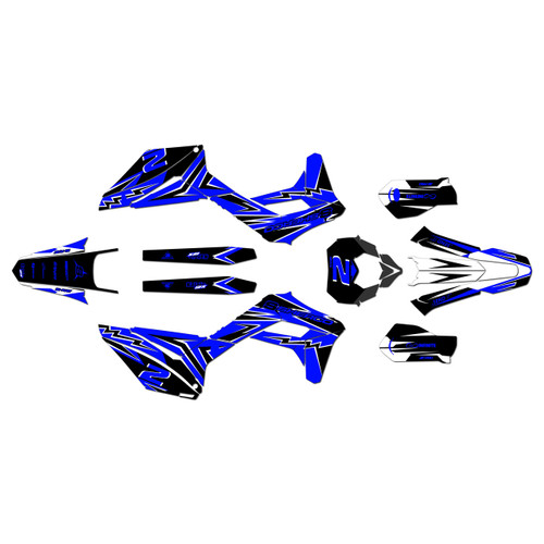 sherco 500 sef graphics kit 2017-2023 vision series blue