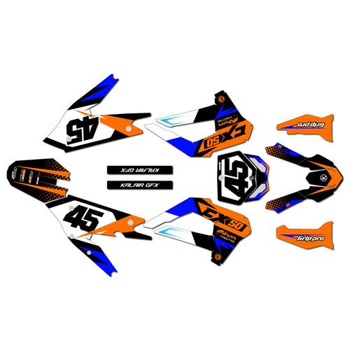 cobra cx50sr graphics kit 2021-2026 division series orange
