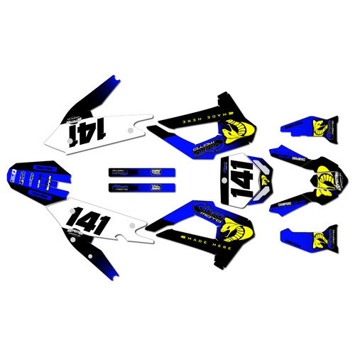 cobra cx50sr graphics kit 2021-2026 factory series blue