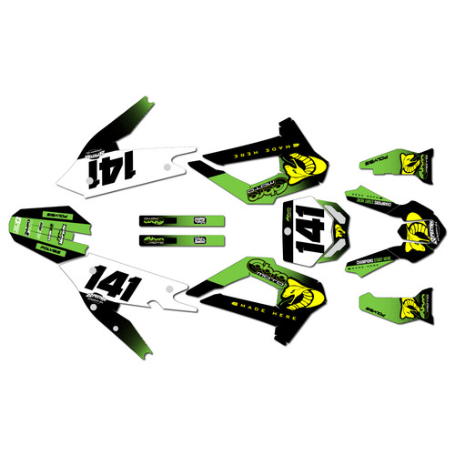 cobra cx50sr graphics kit 2021-2026 factory series green