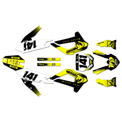 cobra cx50sr graphics kit 2021-2026 factory series yellow