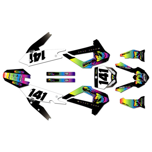 cobra cx50sr graphics kit 2021-2026 factory series rainbow