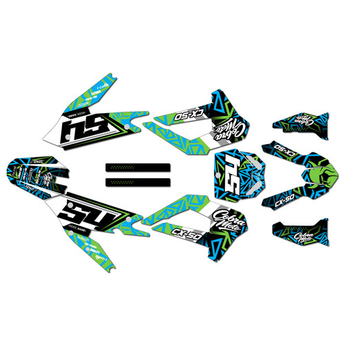 cobra cx50sr graphics kit 2021-2026 orion series green