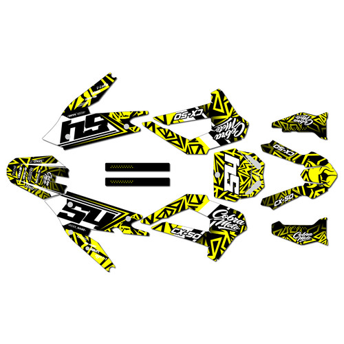 cobra cx50sr graphics kit 2021-2026 orion series yellow