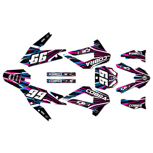 cobra cx50sr graphics kit 2021-2026 prime series magenta