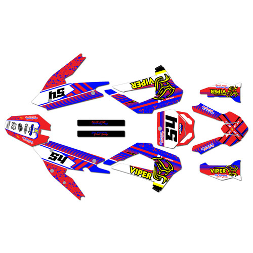 cobra cx50sr graphics kit 2021-2026 pulse series red