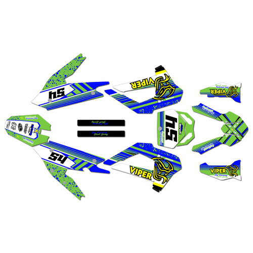 cobra cx50sr graphics kit 2021-2026 pulse series green