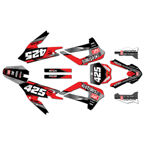 cobra cx50sr graphics kit 2021-2026 screech series red