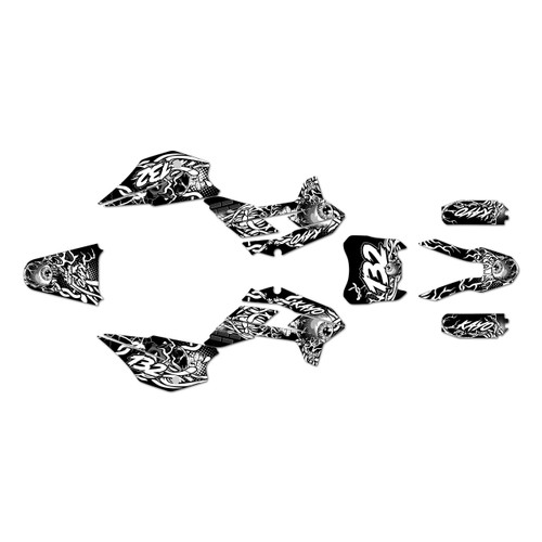 kayo tt125 graphics kit 2021-2026 core series white