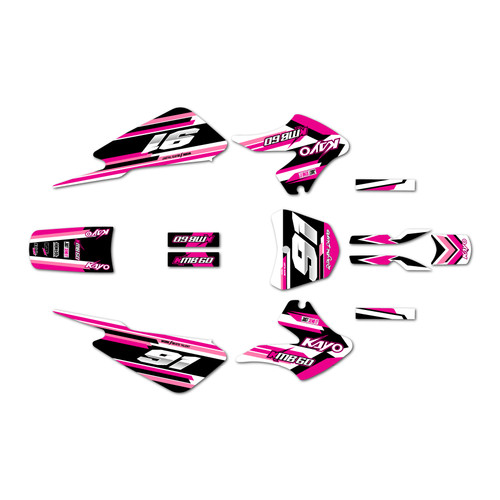 kayo kmb60 graphics kit 2022-2023 coil series magenta
