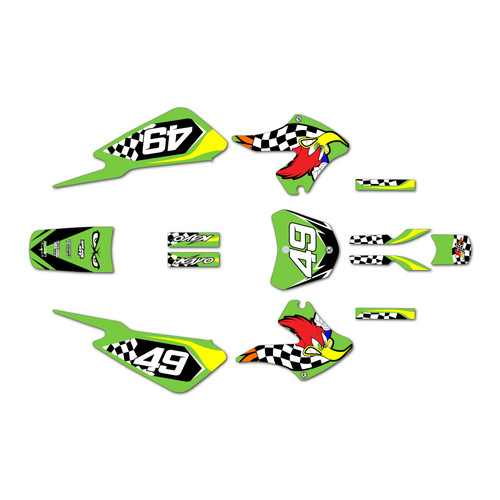 kayo kmb60 graphics kit 2022-2023 pecker series green